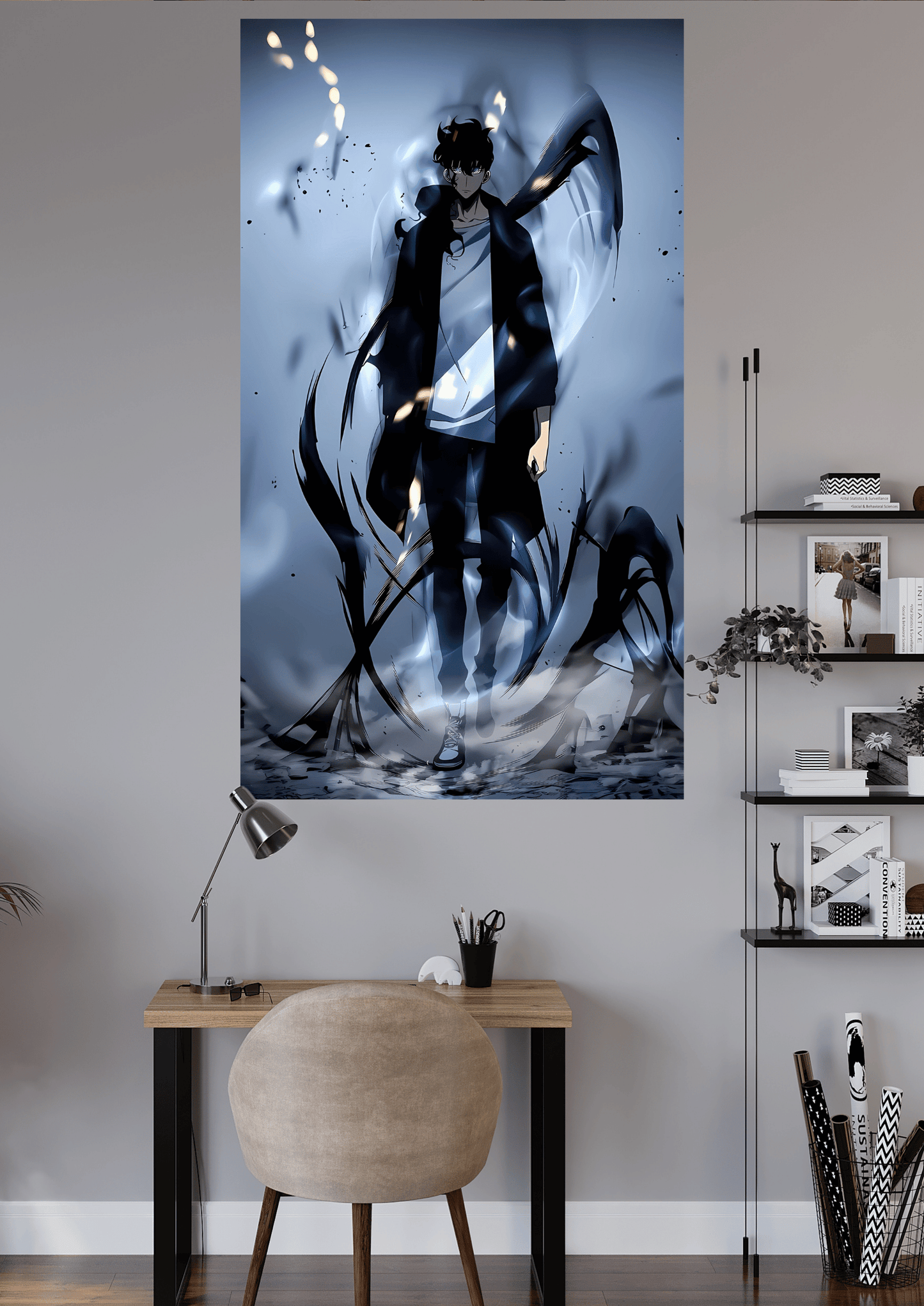 UNIQUE SUNG JIN WOO POSTER | UNIQUE DESIGN | ANIME POSTER | #OFFHIP103