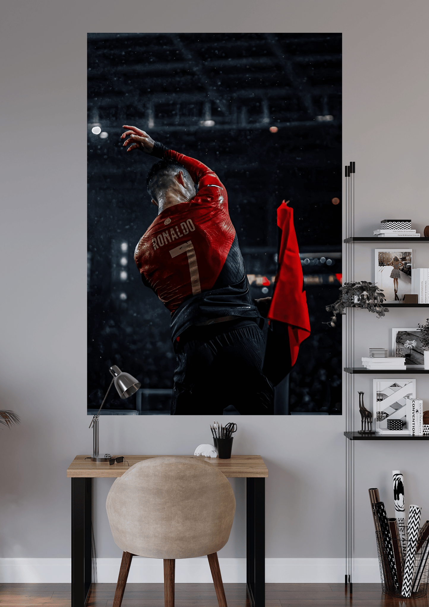 RONALDO CELEBRATION | UNIQUE DESIGN | FOOTBALL POSTER | #HIP017