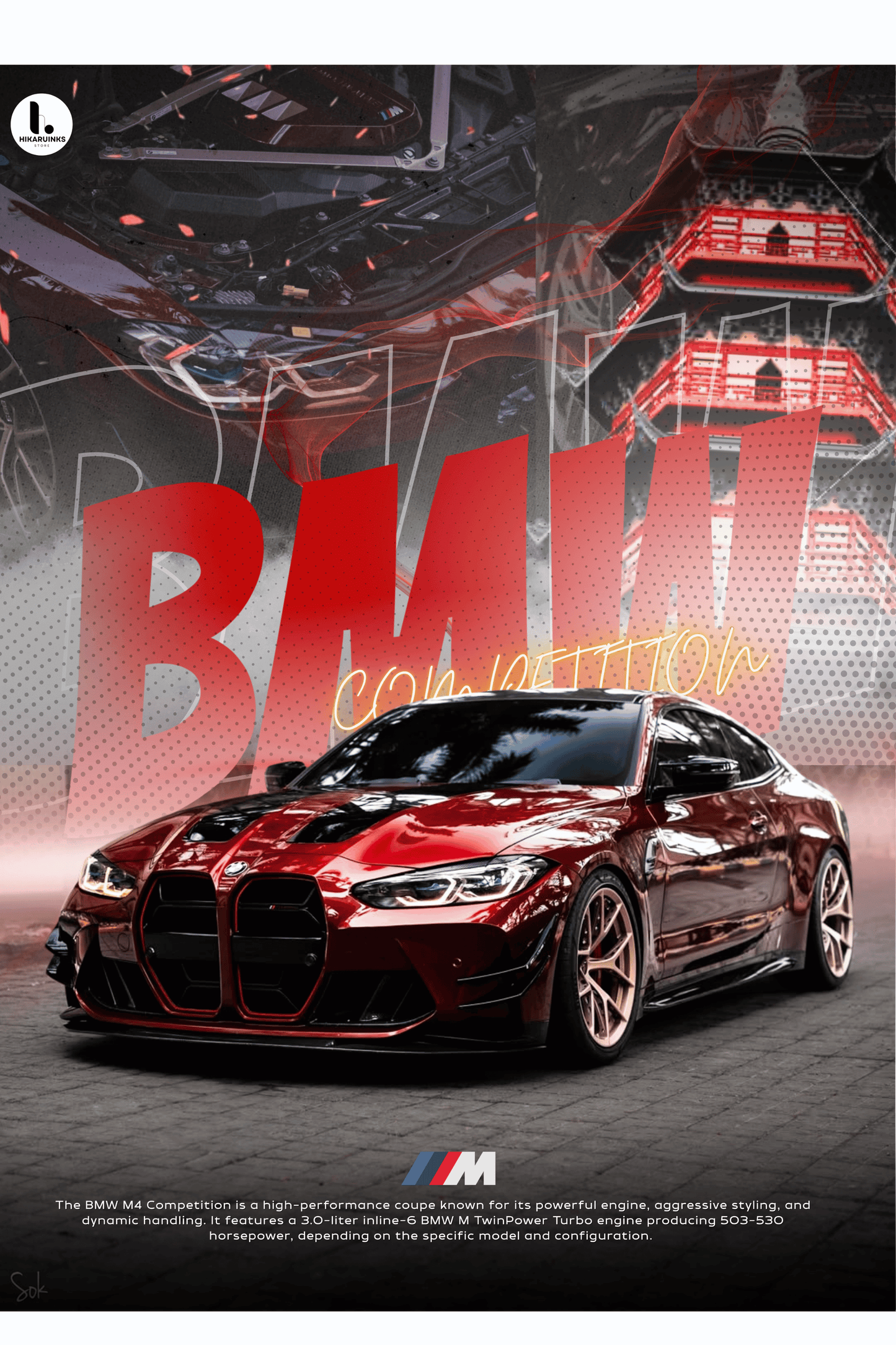 CUSTOM BIKE/Car POSTER