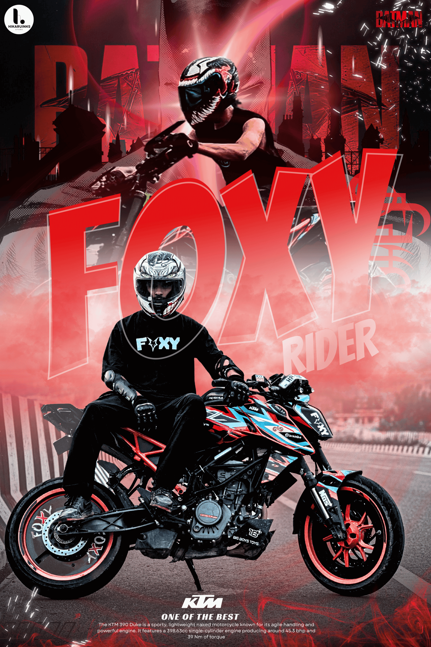 CUSTOM BIKE/Car POSTER
