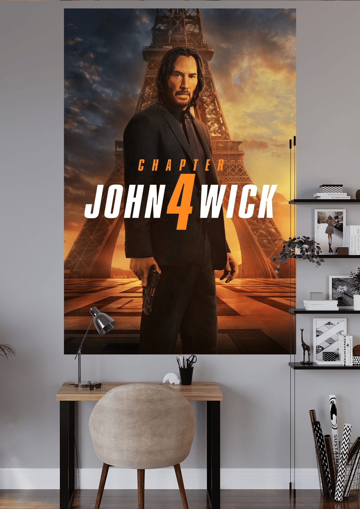 JONH WICK 4 | UNIQUE DESIGN | MOVIE POSTER | #HIP028