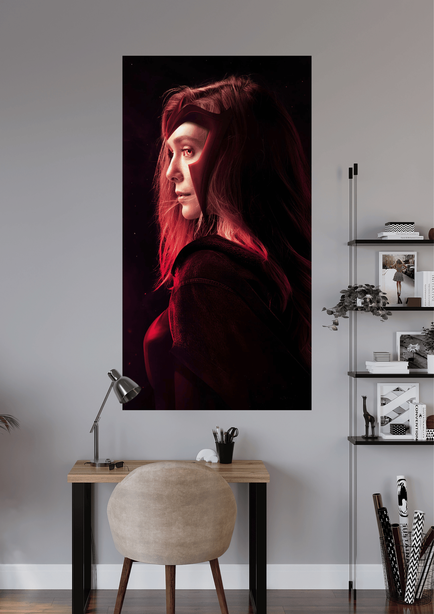 MARVEL'S WANDA | UNIQUE DESIGN | MARVEL POSTER | #OFFHIP135