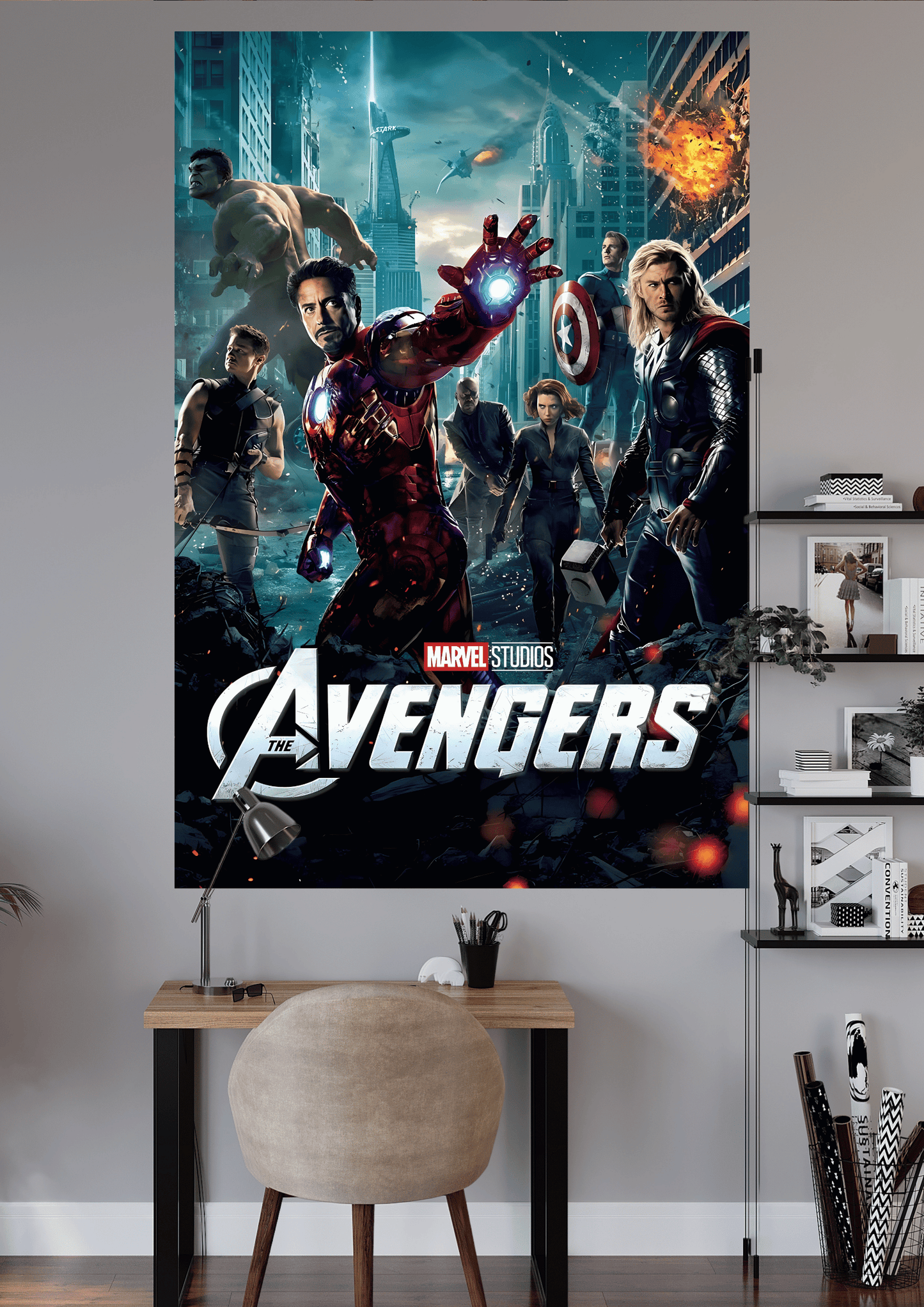 MARVEL STUDIO AVENGERS | UNIQUE DESIGN | MOVIE POSTER | #HIP045