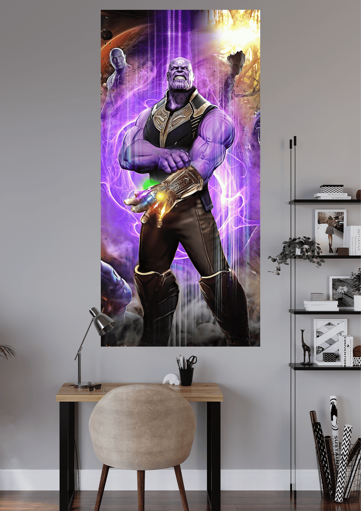 THANOS FRON INFINITY WAR | UNIQUE DESIGN | MARVEL POSTER | #OFFHIP115