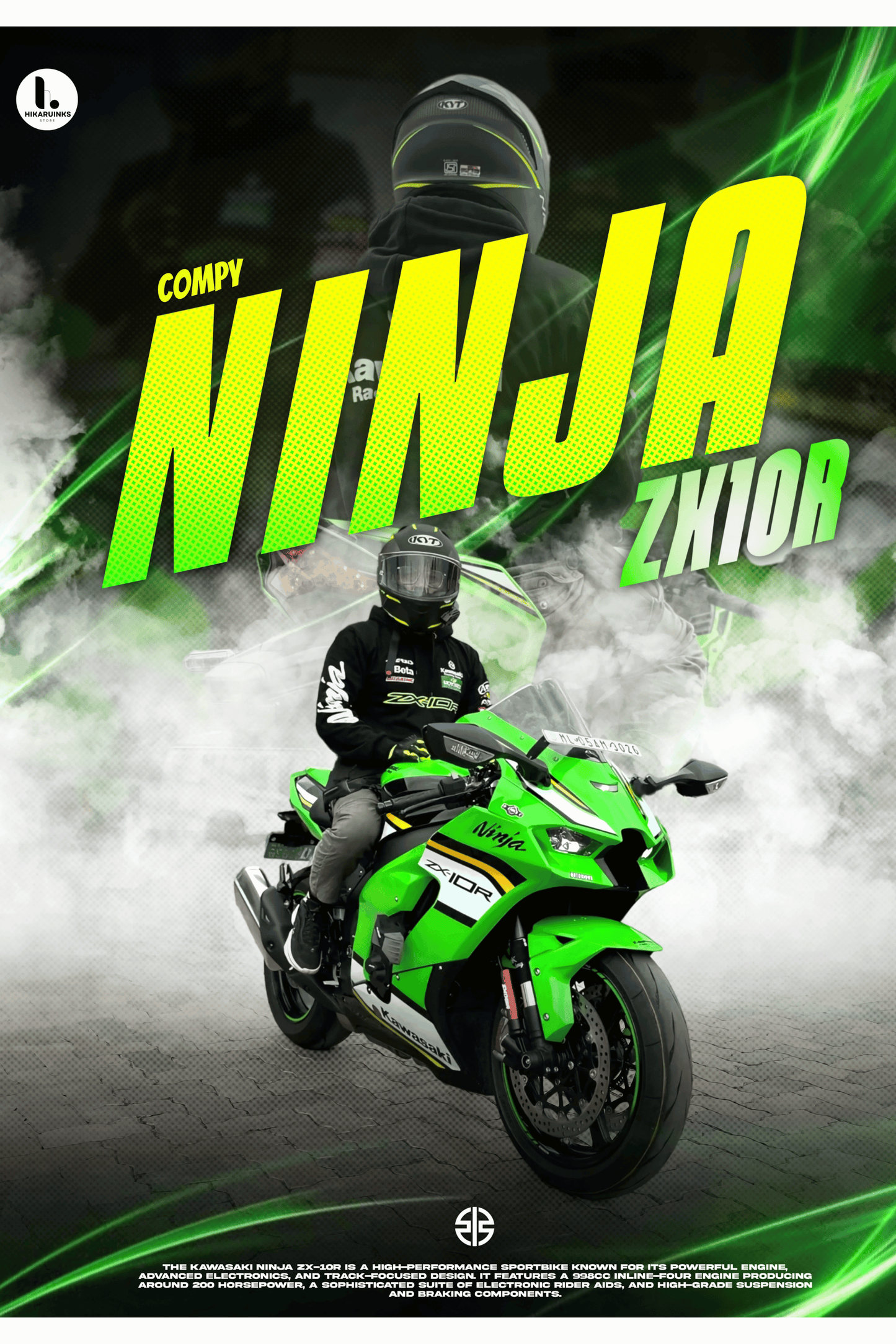CUSTOM BIKE/Car POSTER