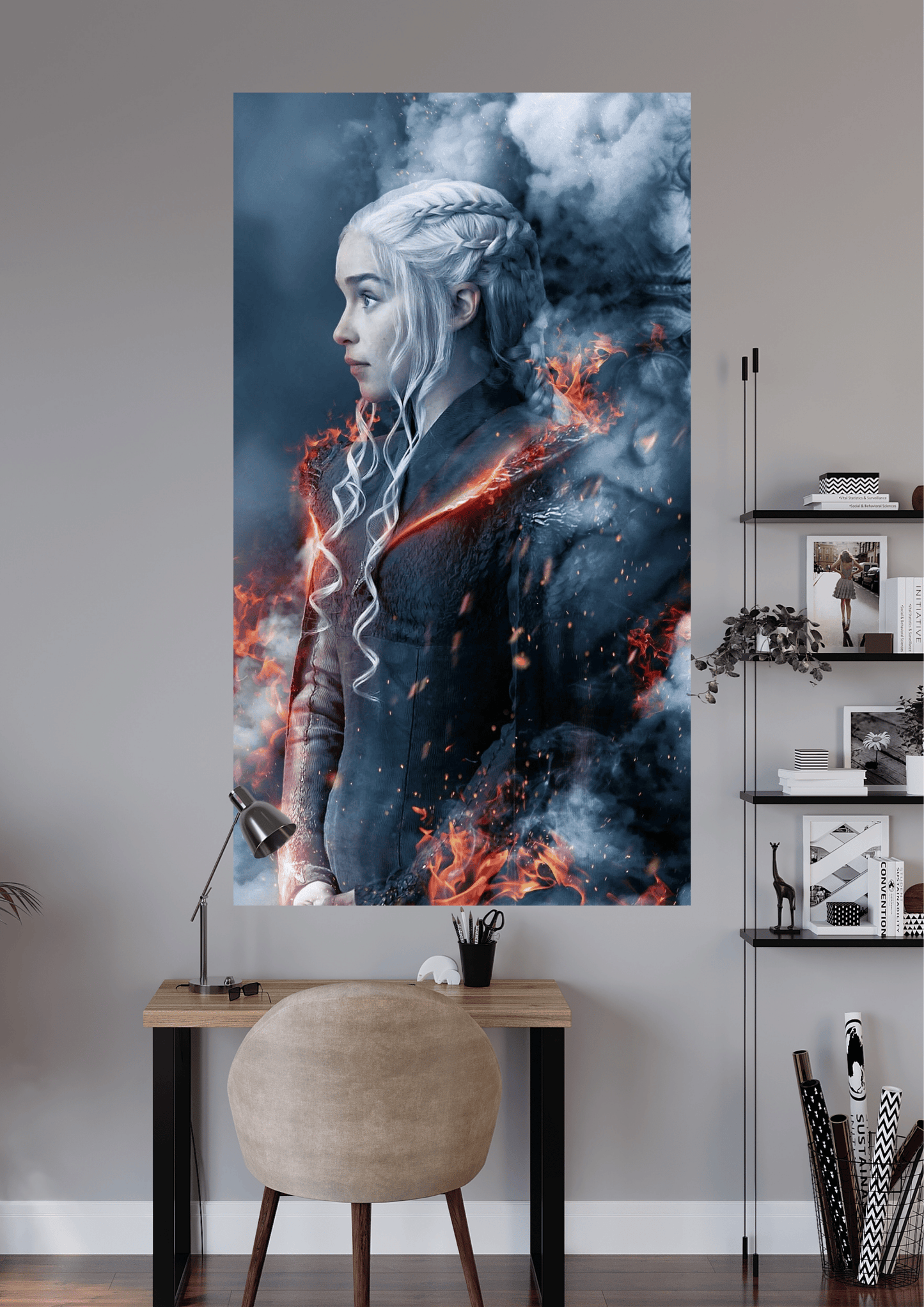 GAME OF THRONES MOTHER OF DRAGON | UNIQUE DESIGN | MOVIE POSTER | #HIP142