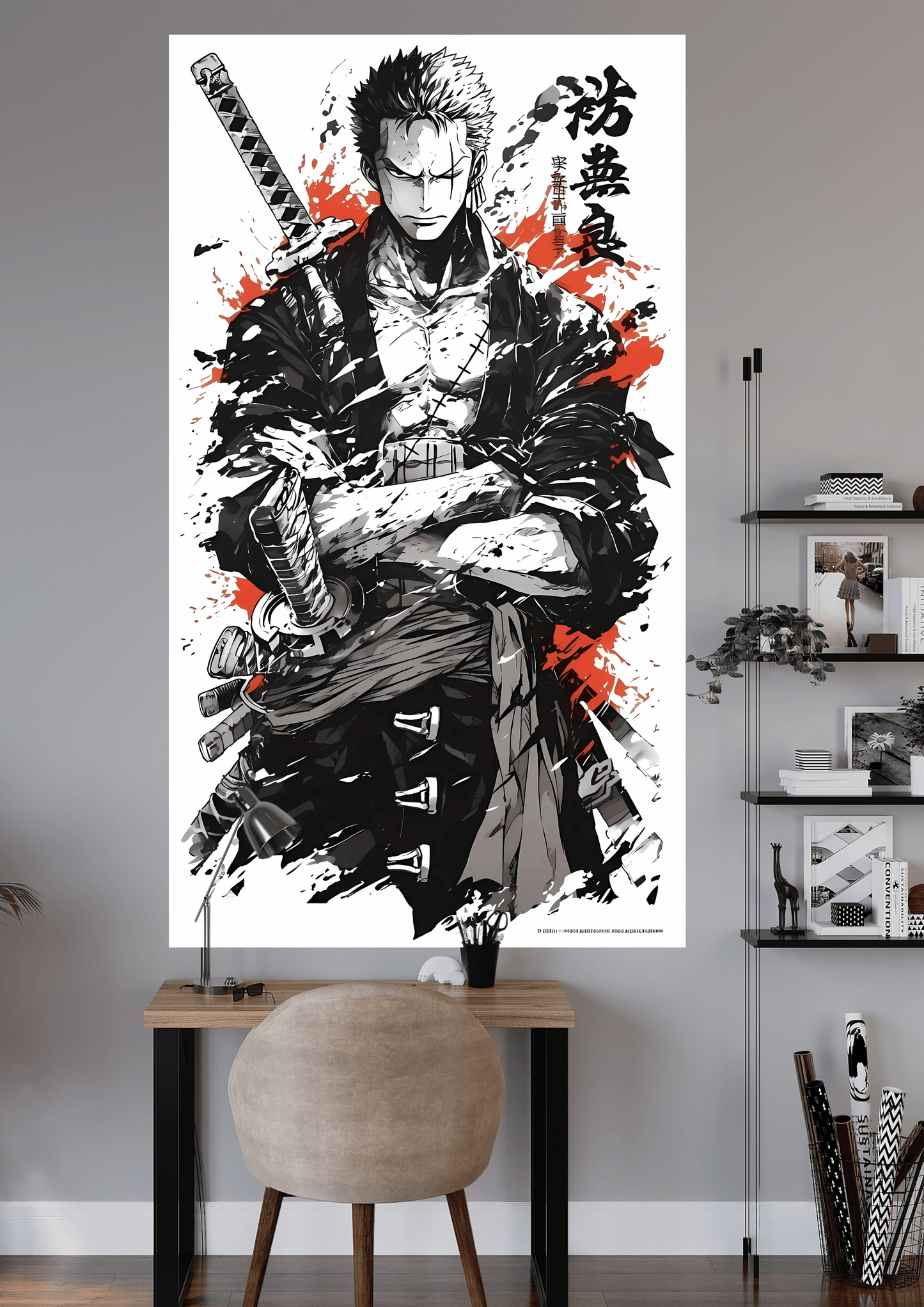 ONE PIECE RORONOA ZORO | ZORO DESIGN | ANIME POSTER | #OFFHIP013
