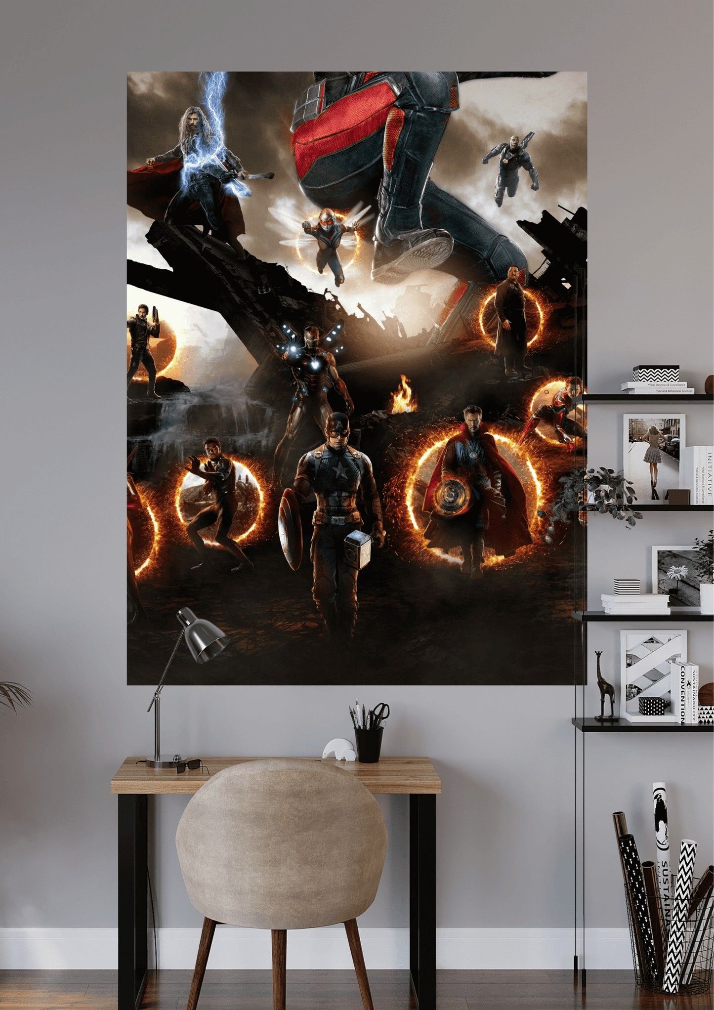 AVENGERS END GAME | UNIQUE DESIGN | MARVEL POSTER | #HIP144