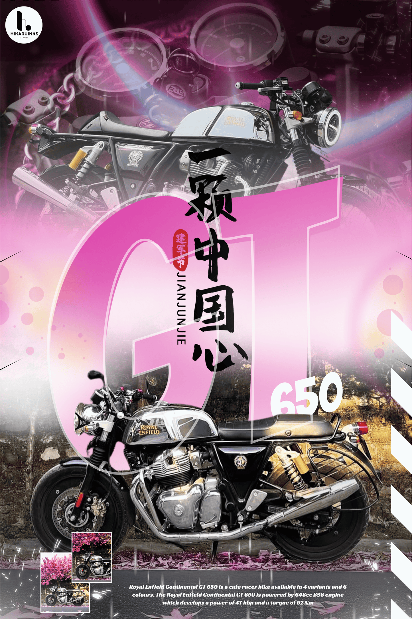 CUSTOM BIKE/Car POSTER