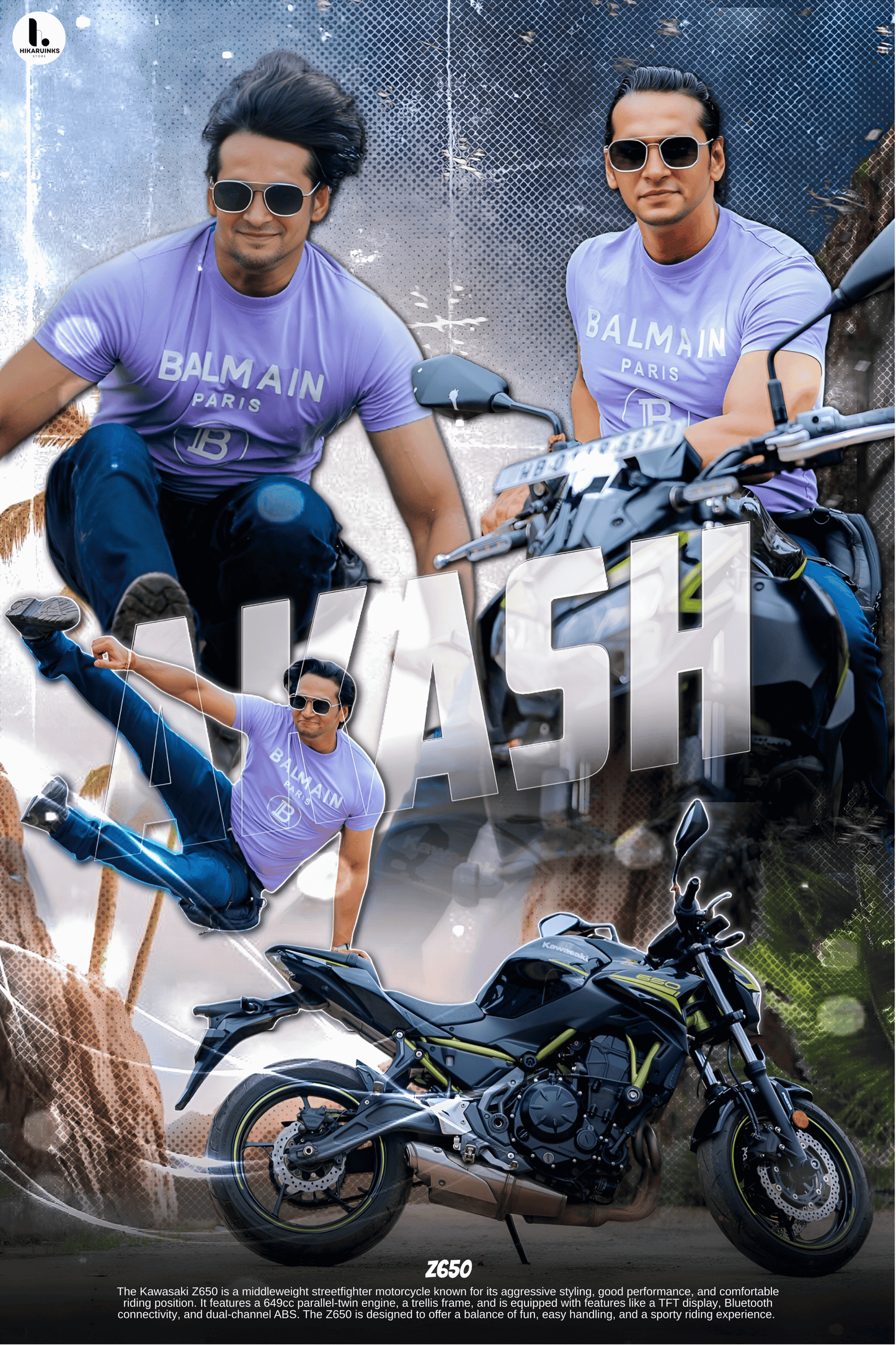 CUSTOM BIKE/Car POSTER