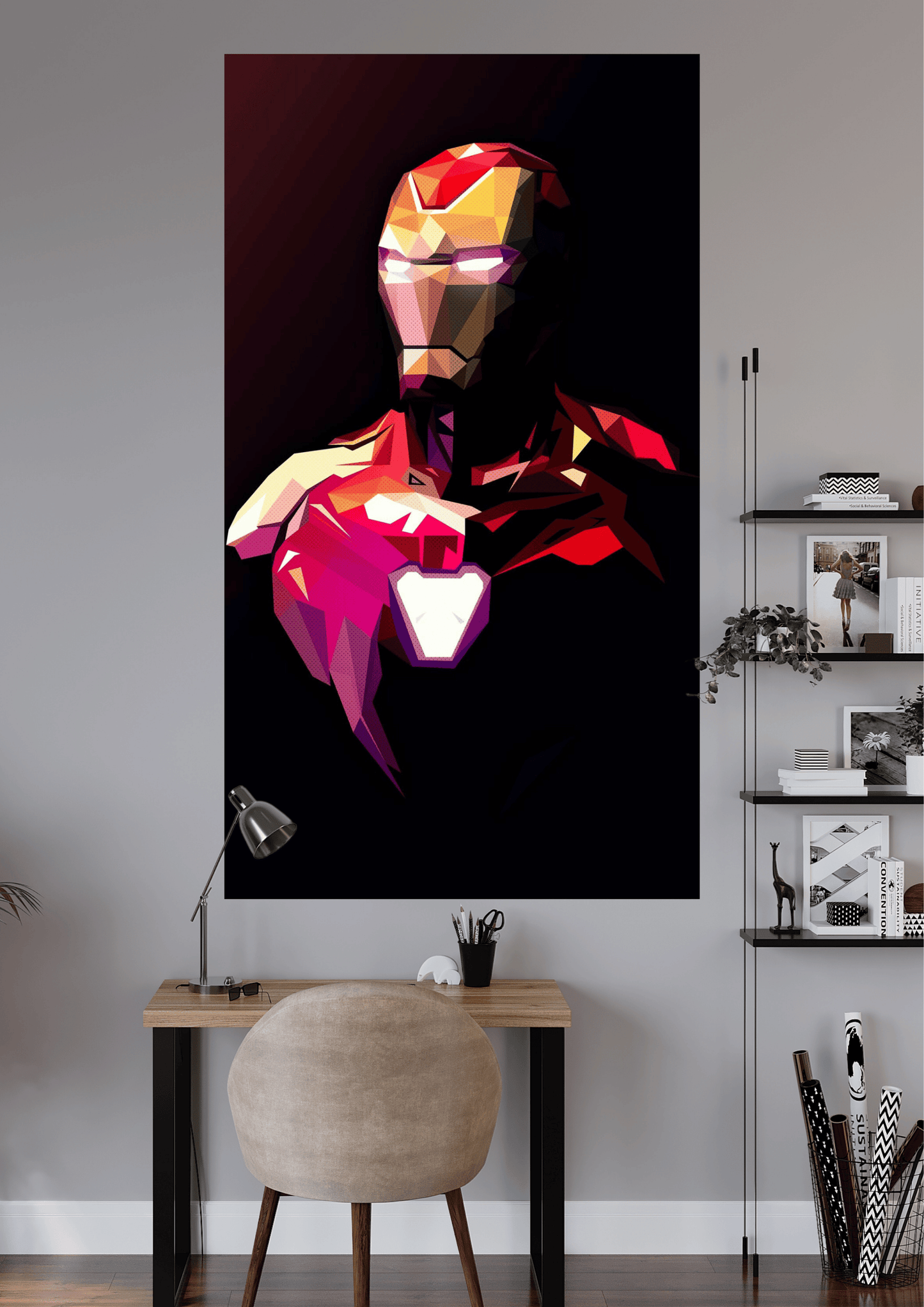 IRON-MAN ART | UNIQUE DESIGN | MARVEL POSTER | #OFFHIP154