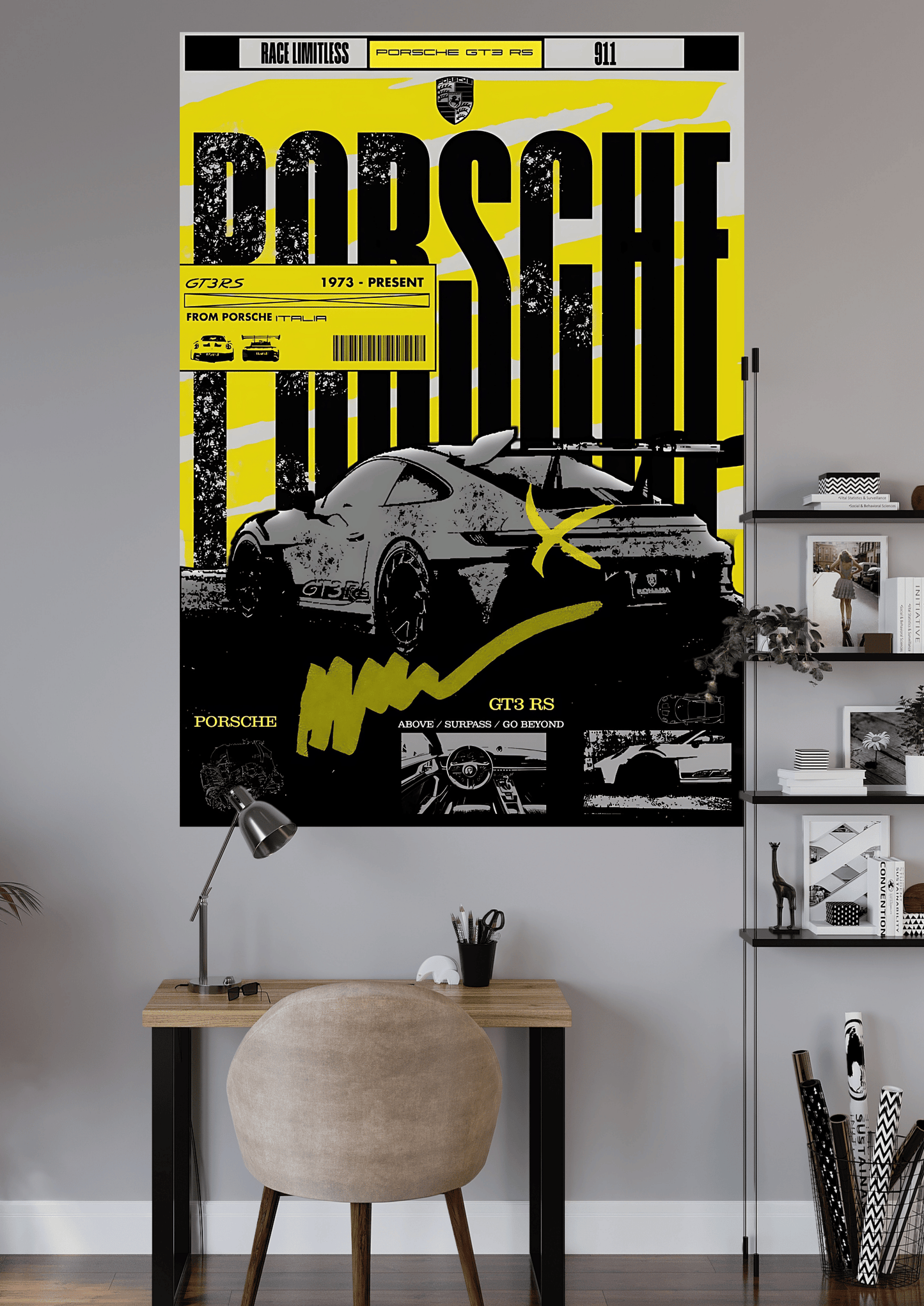 PORSCHE 911 POSTER | CAR POSTER | UNIQUE DESIGN OF CAR POSTER | #OFFHIP040