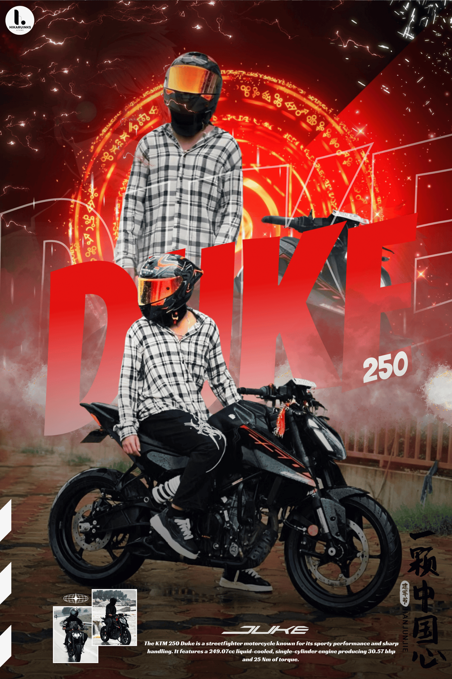 CUSTOM BIKE/Car POSTER