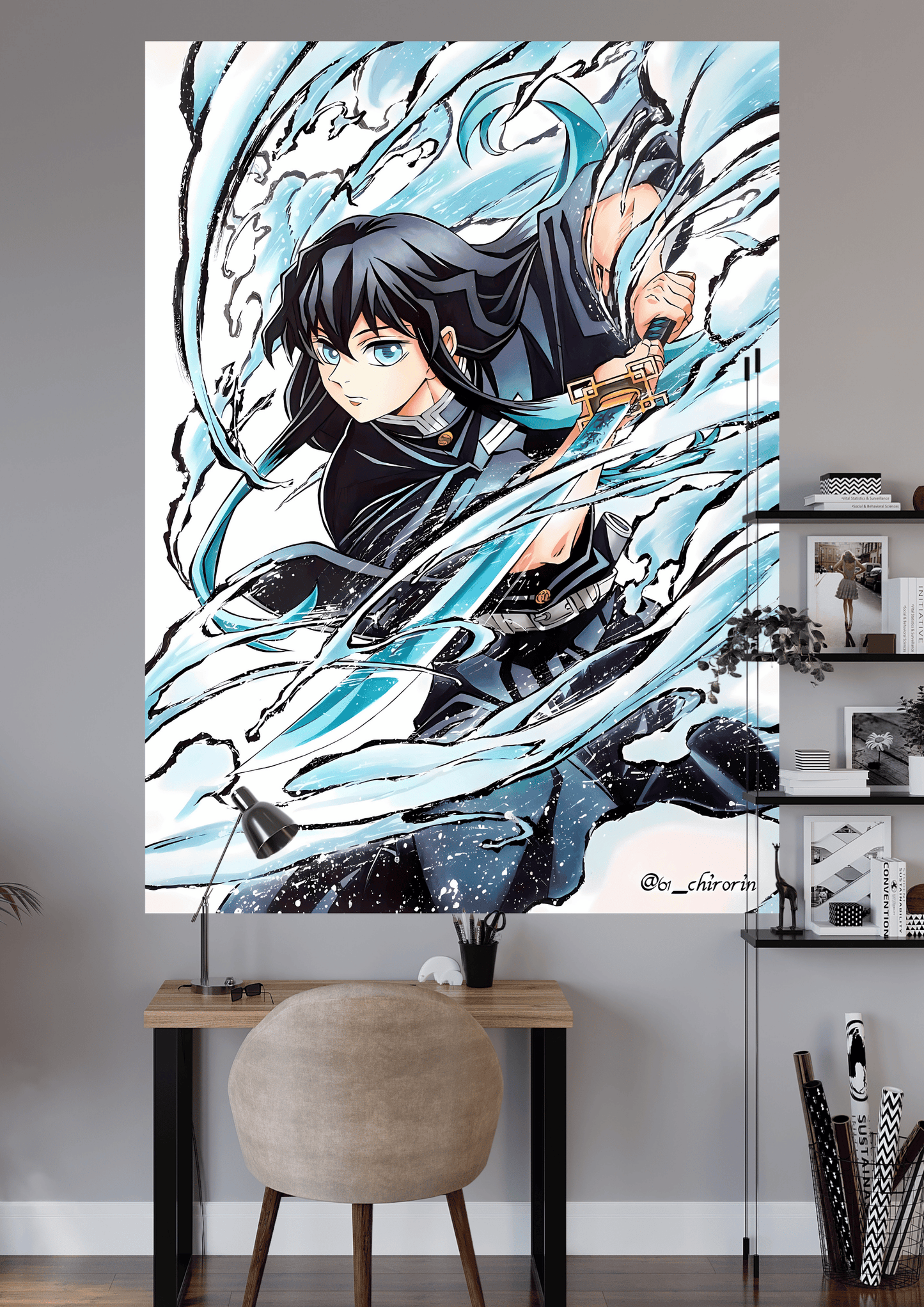 Muichiro Tokito From Demon Slayer Poster | Anime Poster | Demon Slayer | #OFFHIP067