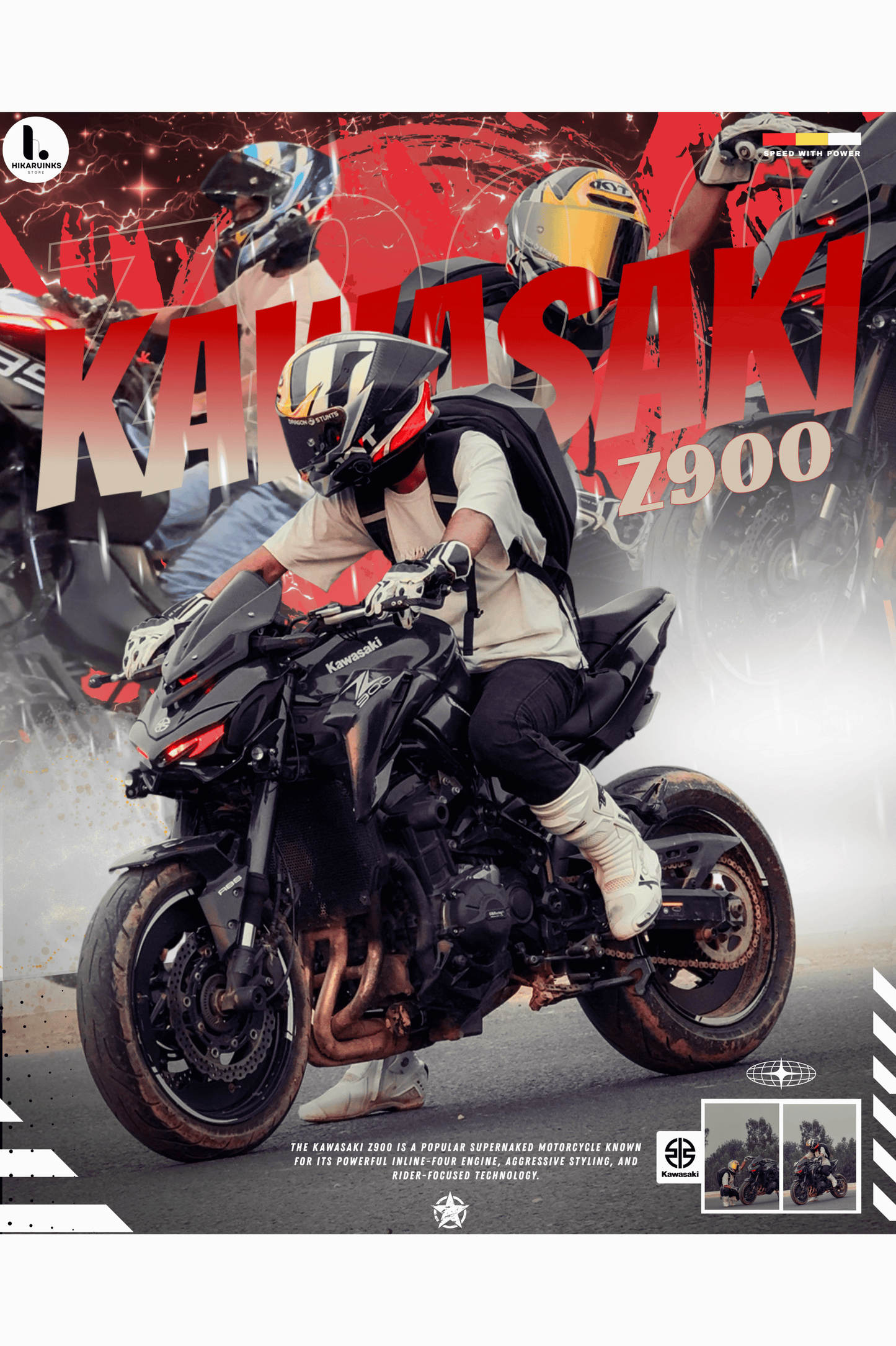 CUSTOM BIKE/Car POSTER