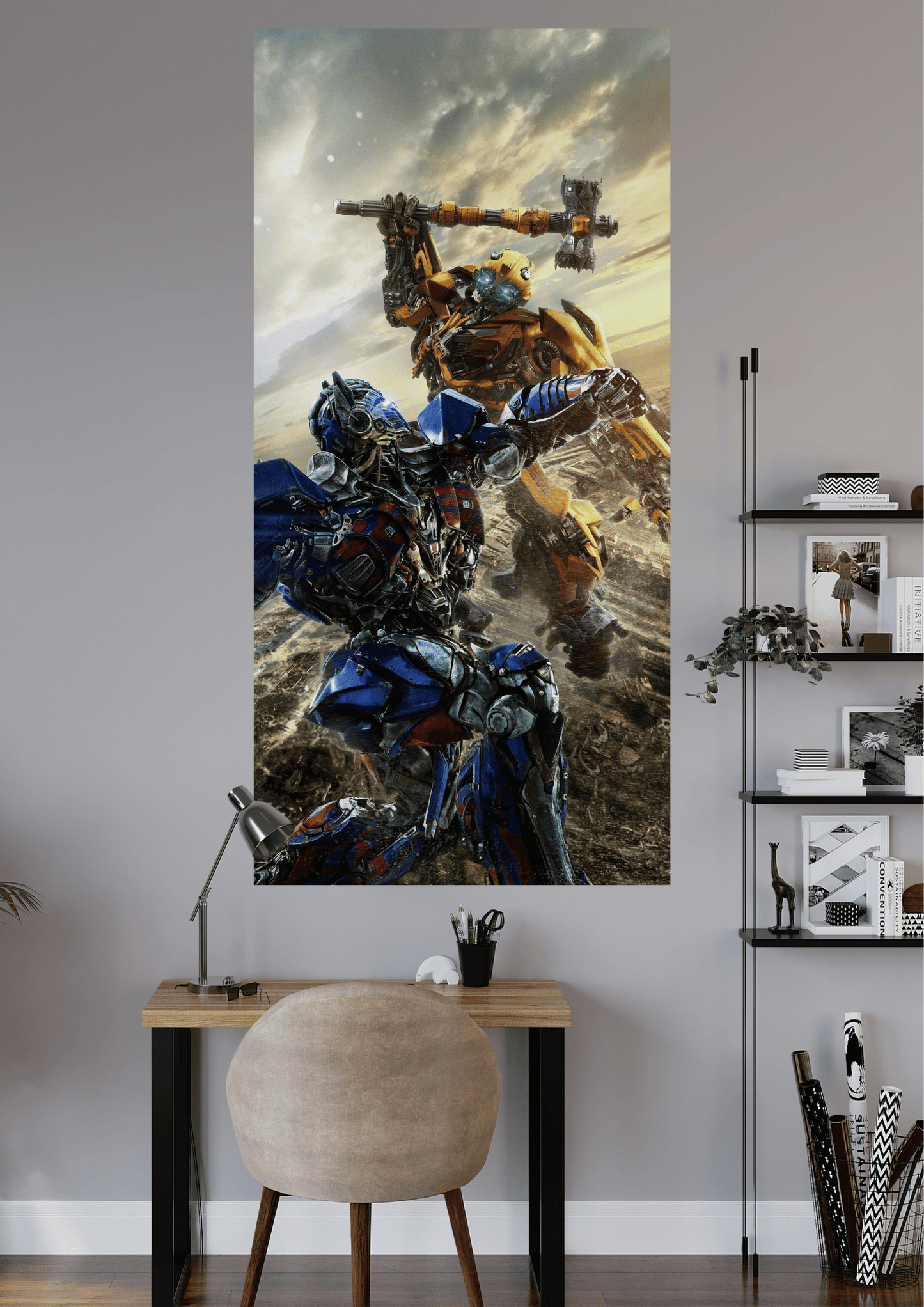 OPTIMUS PRIME AND BUMBLEBEE | UNIQUE DESIGN | MOVIE POSTER | #HIP120
