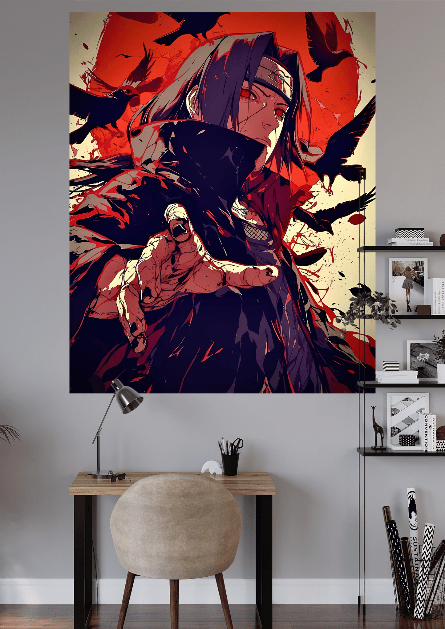 ITACHI UCHIHA | UNIQUE DESIGN | ANIME POSTER | #OFFHIP077