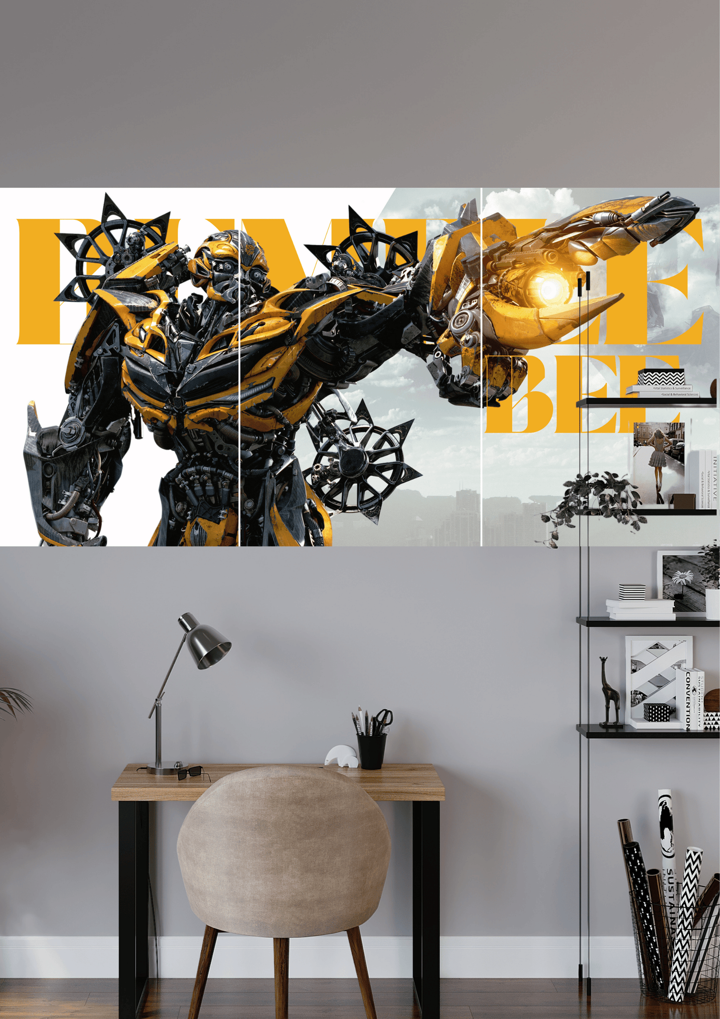 BUMBLEBEE SPLIT POSTER | 3 Split Poster | High Quality Design | #HI3S195