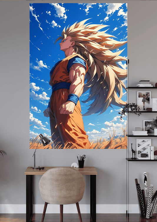 GOKU SSJ3 POSTER | UNIQUE DESIGN | ANIME POSTER | #OFFHIP105