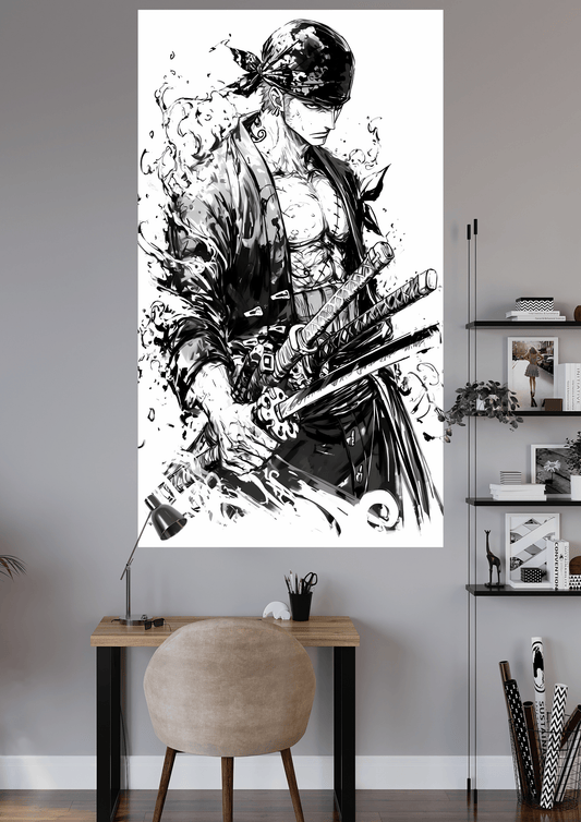 UNIQUE ZORO POSTER | UNIQUE DESIGN | ANIME POSTER | #OFFHIP106