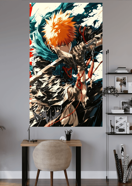 ICHIGO KUROSAKI POSTER | UNIQUE DESIGN | ANIME POSTER | #OFFHIP108