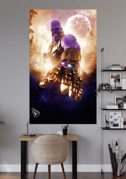 INFINITY STONES THANOS | UNIQUE DESIGN | MARVEL POSTER | #OFFHIP127