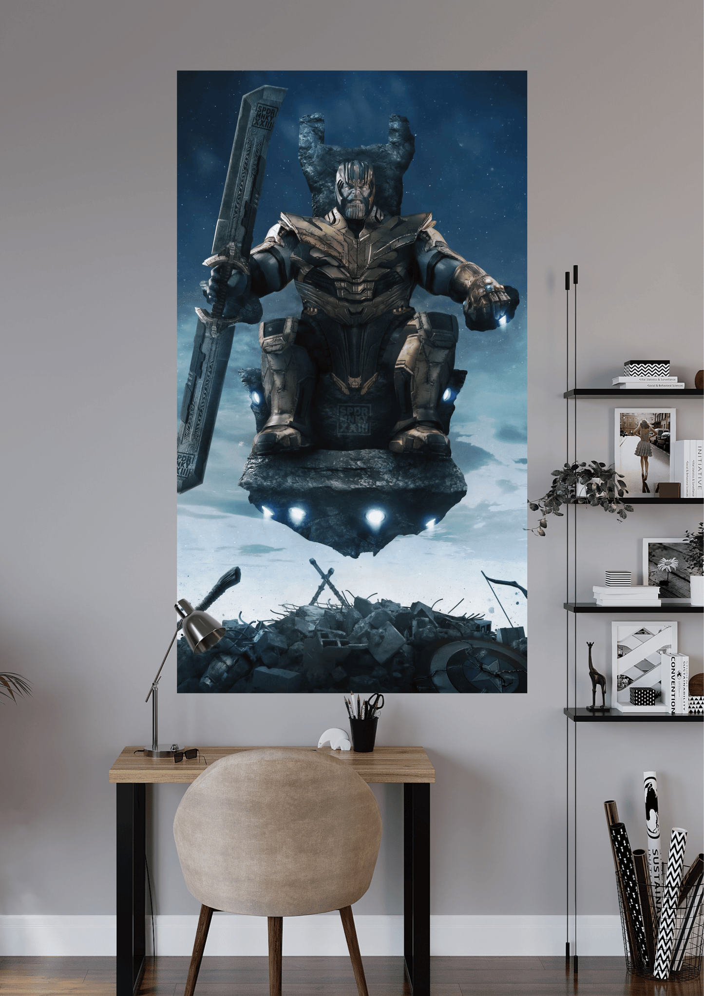 MARVEL'S THANOS | UNIQUE DESIGN | MARVEL POSTER | #OFFHIP129