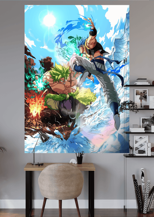 GOGETA AND BROLY | UNIQUE DESIGN | ANIME POSTER | #OFFHIP004