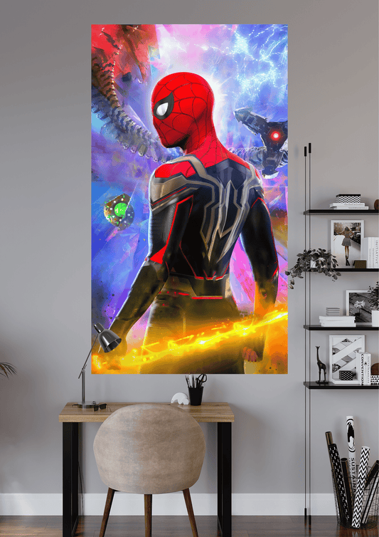TOM HOLLAND AS SPIDERMAN | UNIQUE DESIGN | MARVEL POSTER | #HIP132