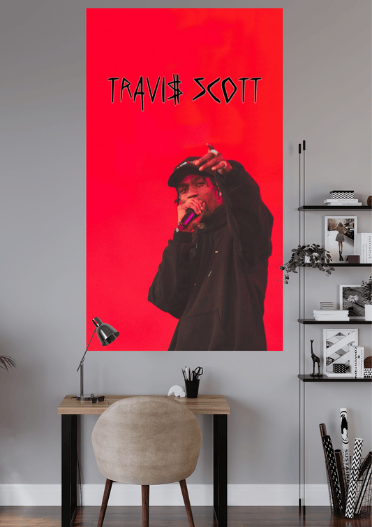 TRAVIS SCOTT | UNIQUE DESIGN | SONG POSTER | #HIP134