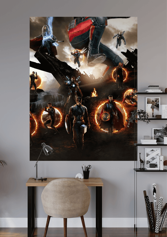 AVENGERS END GAME | UNIQUE DESIGN | MARVEL POSTER | #HIP144