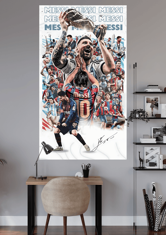 MESSI POSTER | SPORTS POSTER | FOOTBALL | #HIP024