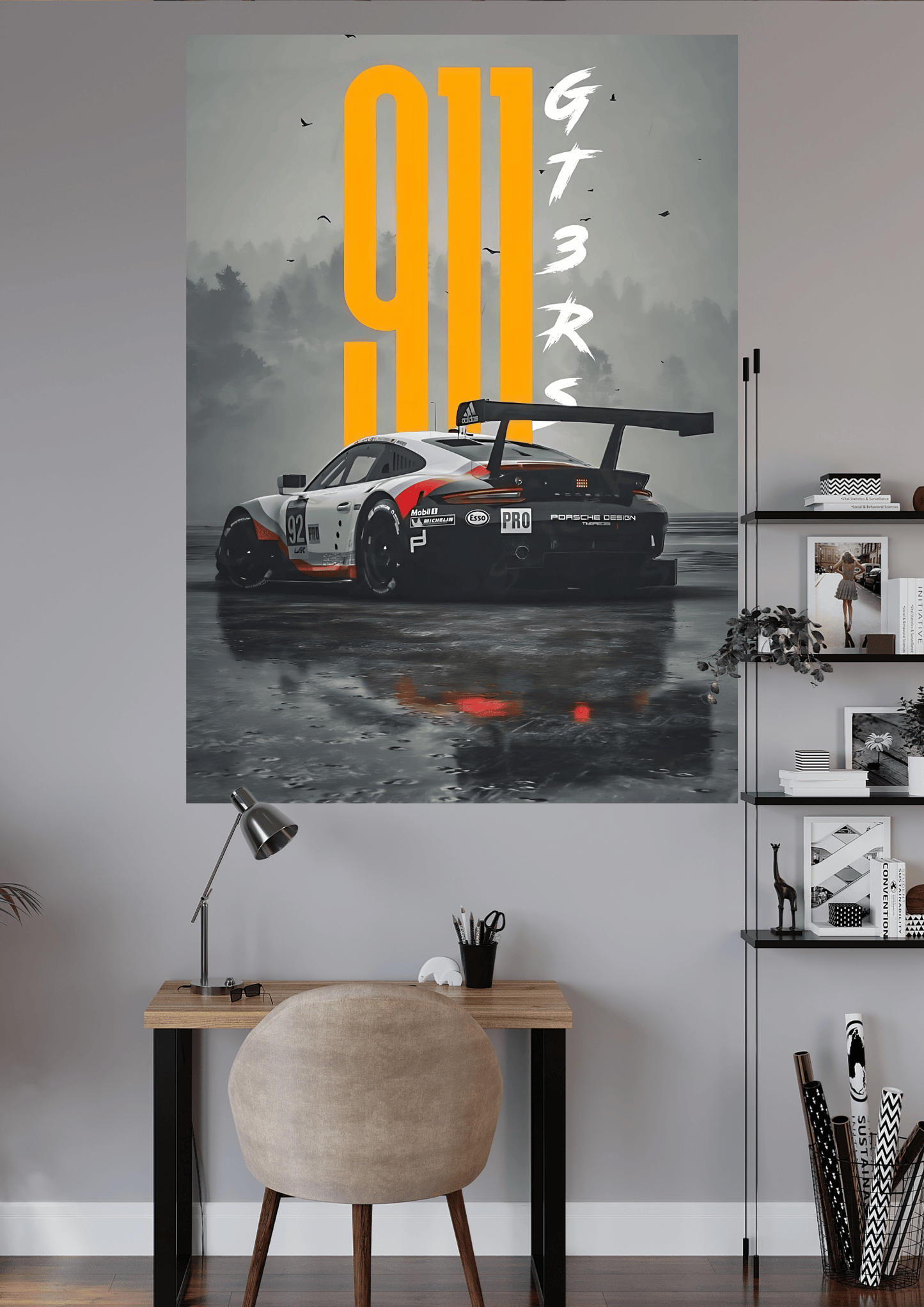 PORSCHE 911 GT3-RS | CAR POSTER | UNIQUE DESIGN OF CAR POSTERS | #OFFHIP027
