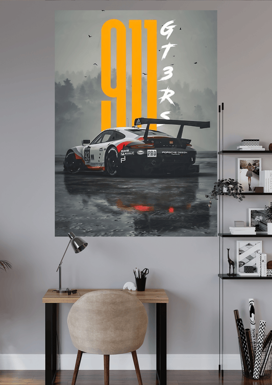 PORSCHE 911 GT3-RS | CAR POSTER | UNIQUE DESIGN OF CAR POSTERS | #OFFHIP027