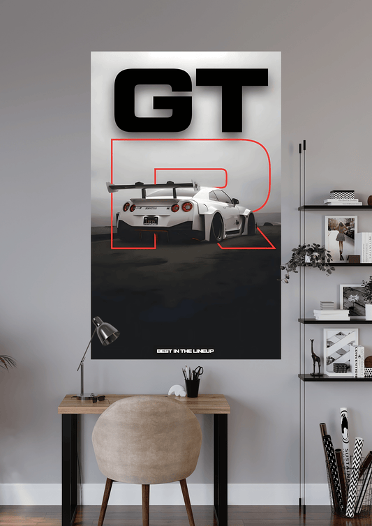 NISSAN GTR  | CAR POSTER | UNIQUE DESIGN OF CAR POSTERS | #OFFHIP032
