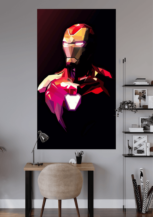 IRON-MAN ART | UNIQUE DESIGN | MARVEL POSTER | #HIP154