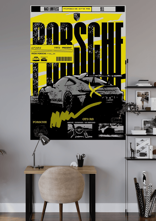 PORSCHE 911 POSTER | CAR POSTER | UNIQUE DESIGN OF CAR POSTER | #OFFHIP040