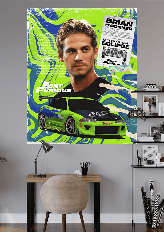 FAST AND FURIOUS POSTER | CAR POSTER | UNIQUE FAF DESIGN POSTER | #HIP043