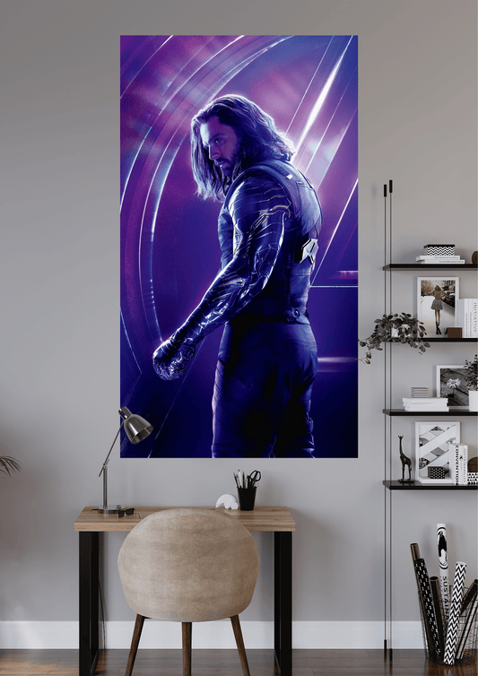 AVENGERS BUCKY BERNES | UNIQUE DESIGN | MARVEL POSTER | #OFFHIP161