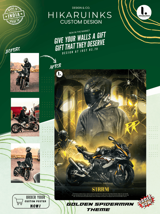 CUSTOM BIKE/Car POSTER