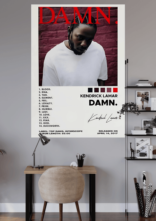 KENDRICK LAMAR | UNIQUE DESIGN | SONG POSTER | #HIP049