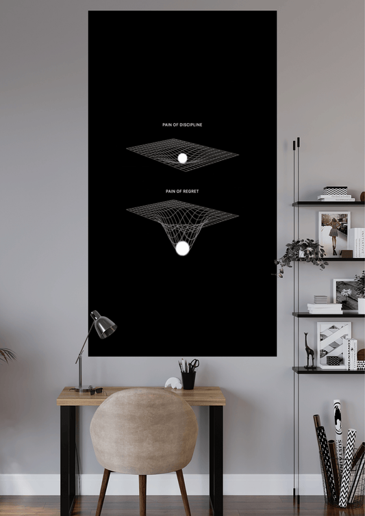 PAIN OF REGRET | UNIQUE DESIGN | QUOTES POSTER | #HIP167