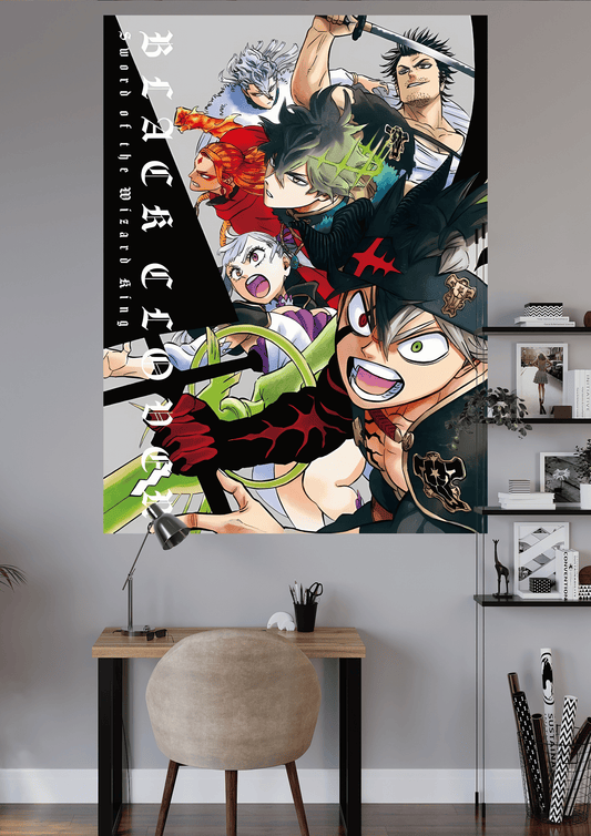 Black Clover Manga From Yuki Tabata Poster | Anime Poster | Yuki Tabata | #OFFHIP069
