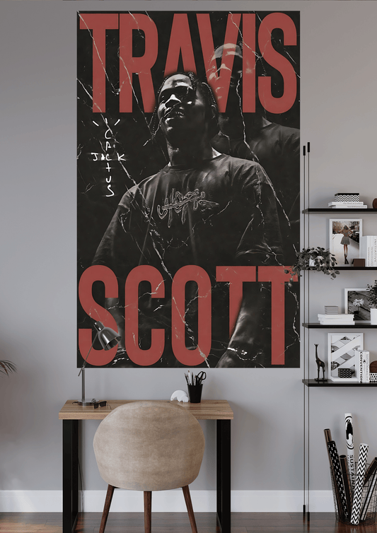 TRAVIS SCOTT | UNIQUE DESIGN | SONG POSTER | #HIP059