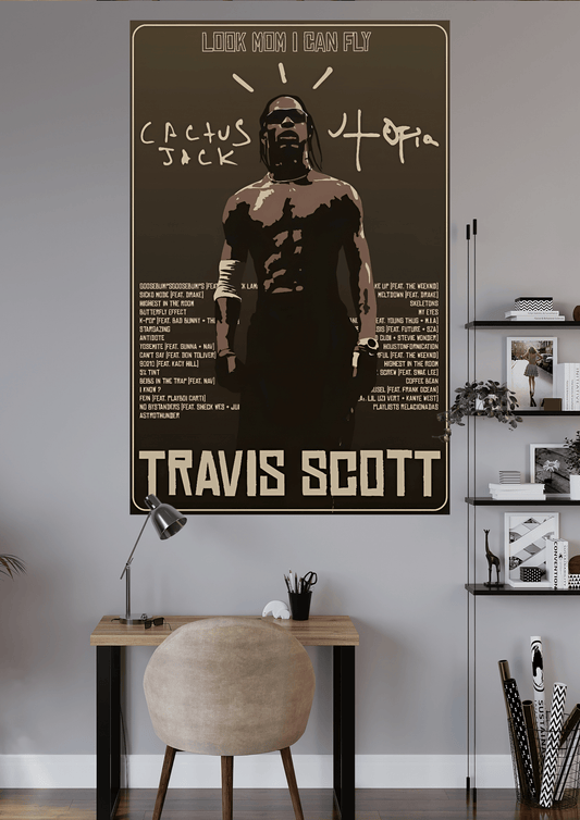 TRAVIS SCOTT | UNIQUE DESIGN | SONG POSTER | #OFFHIP060