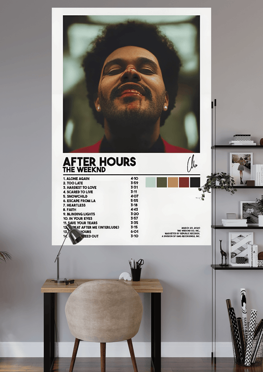 THE WEEKND | UNIQUE DESIGN | SONG POSTER | #HIP062