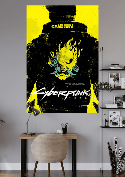 CYBERPUNK | UNIQUE DESIGN | GAME POSTER | #HIP011