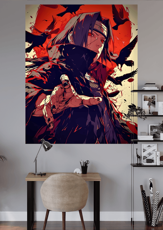 ITACHI UCHIHA | UNIQUE DESIGN | ANIME POSTER | #OFFHIP077
