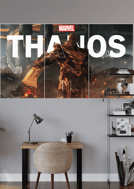 MARVEL THANOS SPLIT POSTER | 3 Split Poster | High Quality Design | #HI3S192