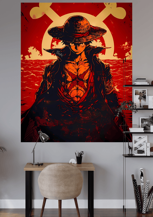 MONKEY D. LUFFY | UNIQUE DESIGN | ANIME POSTER | #OFFHIP086